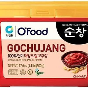 O'FOOD VEGAN Gochujang Brown Rice Red Pepper Paste 500g
