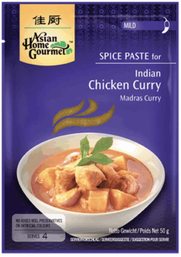 Indian Chicken Curry Spice Paste AHG 50 G