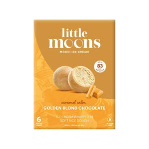 LITTLE MOONS Mochi Ice Cream Golden Blond Chocolate 192 G