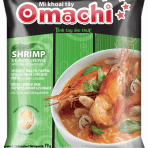 OMACHI Hot &amp; Sour Shrimp Flavor Potato Noodle 79g